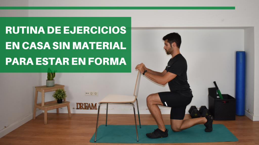 rutina ejercicios en casa sin material